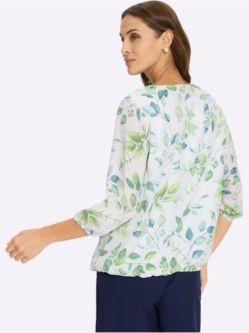 Chemisier En Georgette Affinant - Taille Standard - Witt - Kiabi