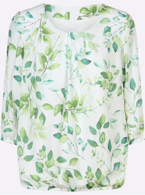 Chemisier En Georgette Affinant - Taille Standard - Witt - Kiabi