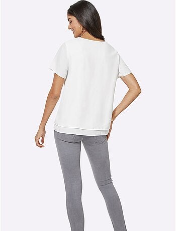 Chemisier En Georgette Doublé - Taille Standard - Witt