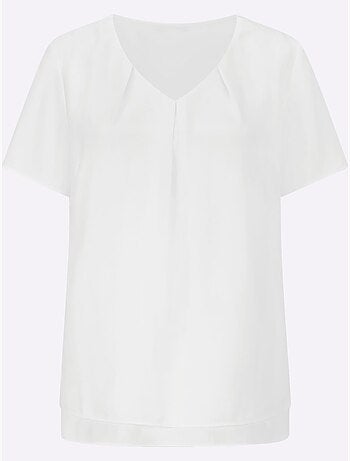 Chemisier En Georgette Doublé - Taille Standard - Witt