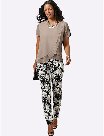 Chemisier En Georgette Qualité Georgette Légère - Taille Standard - Witt