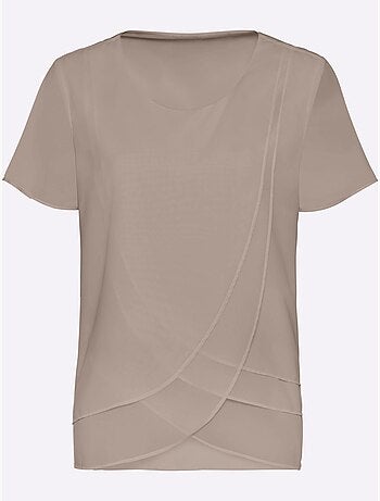 Chemisier En Georgette Qualité Georgette Légère - Taille Standard - Witt