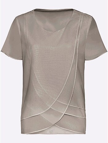Chemisier En Georgette Qualité Georgette Légère - Taille Standard - Witt