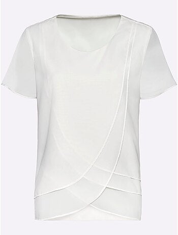 Chemisier En Georgette Qualité Georgette Légère - Taille Standard - Witt