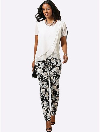 Chemisier En Georgette Qualité Georgette Légère - Taille Standard - Witt