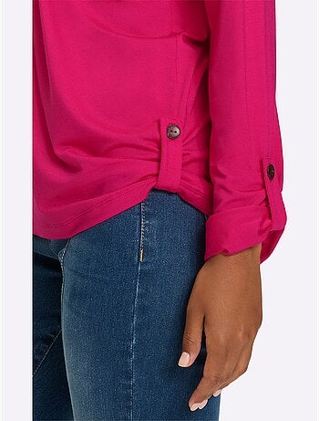 Chemisier En Jersey Viscose - Taille Standard - helline