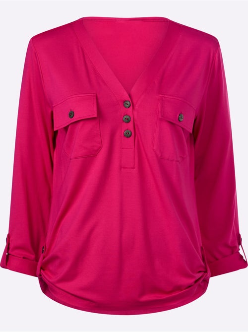 Chemisier En Jersey Viscose - Taille Standard - helline - Kiabi