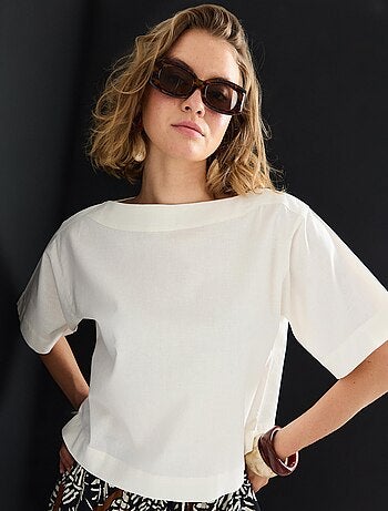 Chemisier en lin MO Fashion