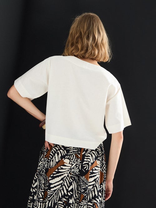 Chemisier en lin MO Fashion - Kiabi