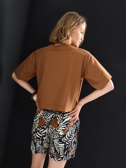 Chemisier en lin MO Fashion - Kiabi