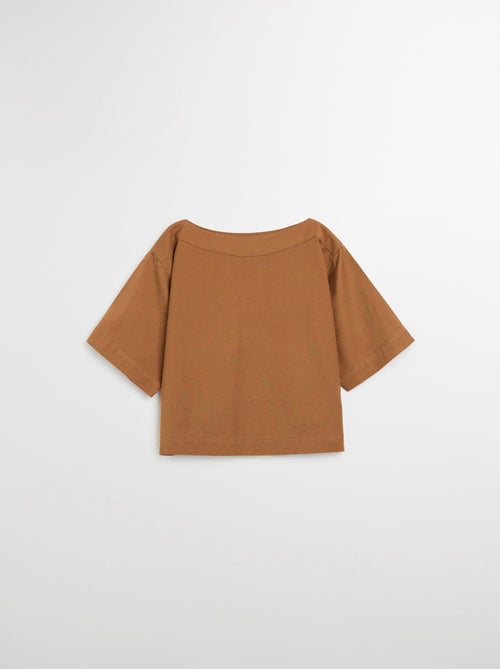 Chemisier en lin MO Fashion - Kiabi