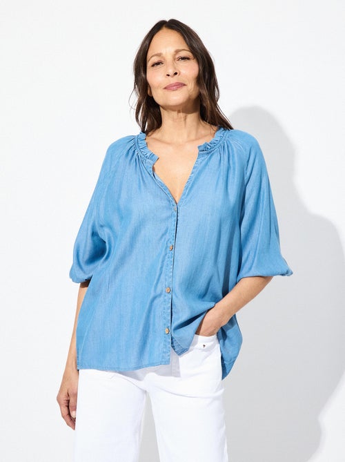 Chemisier en lyocell MO Fashion - Kiabi
