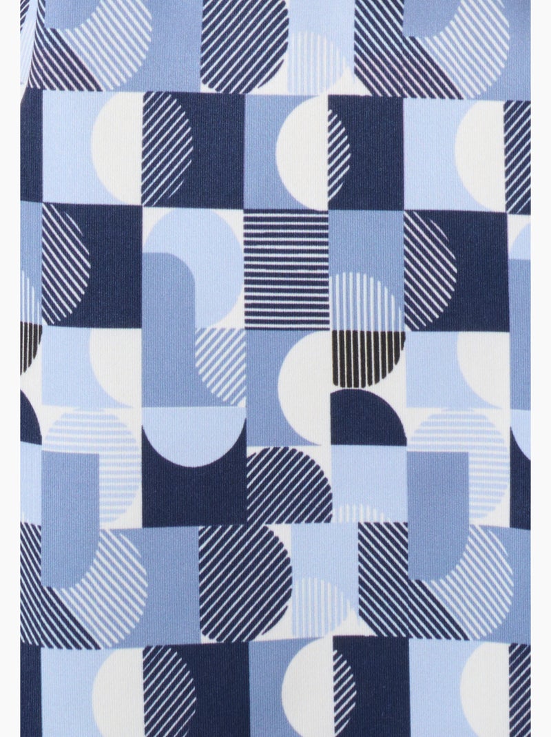 Chemisier en maille chaude - Damart Bleu clair - Kiabi