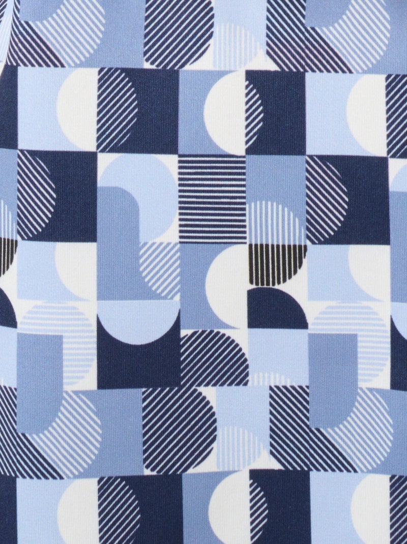 Chemisier en maille chaude - Damart Bleu - Kiabi