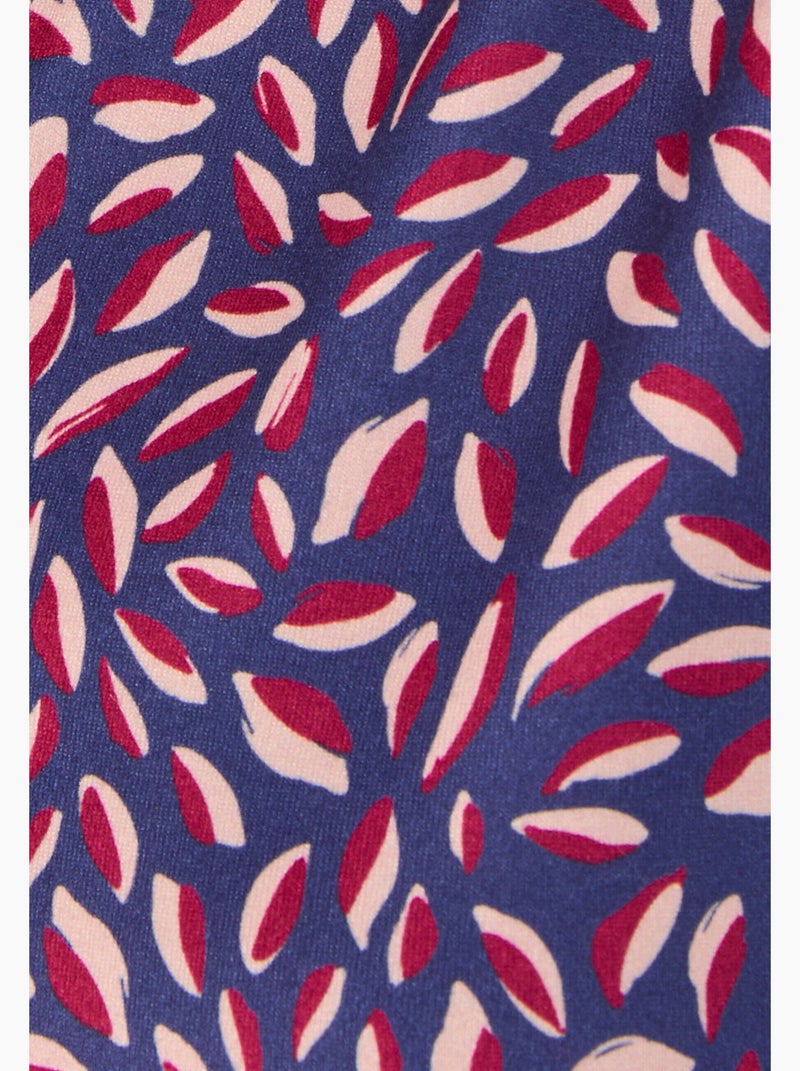 Chemisier en maille chaude - Damart Bleu marine - Kiabi