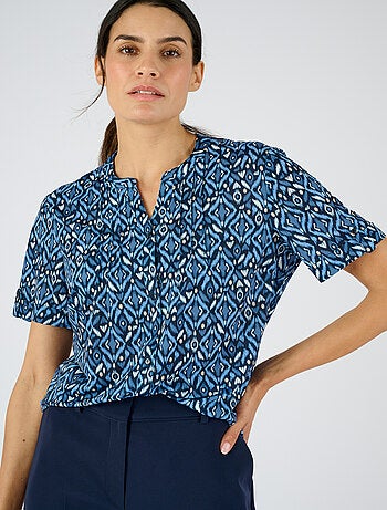 Chemisier en maille crêpe - Damart