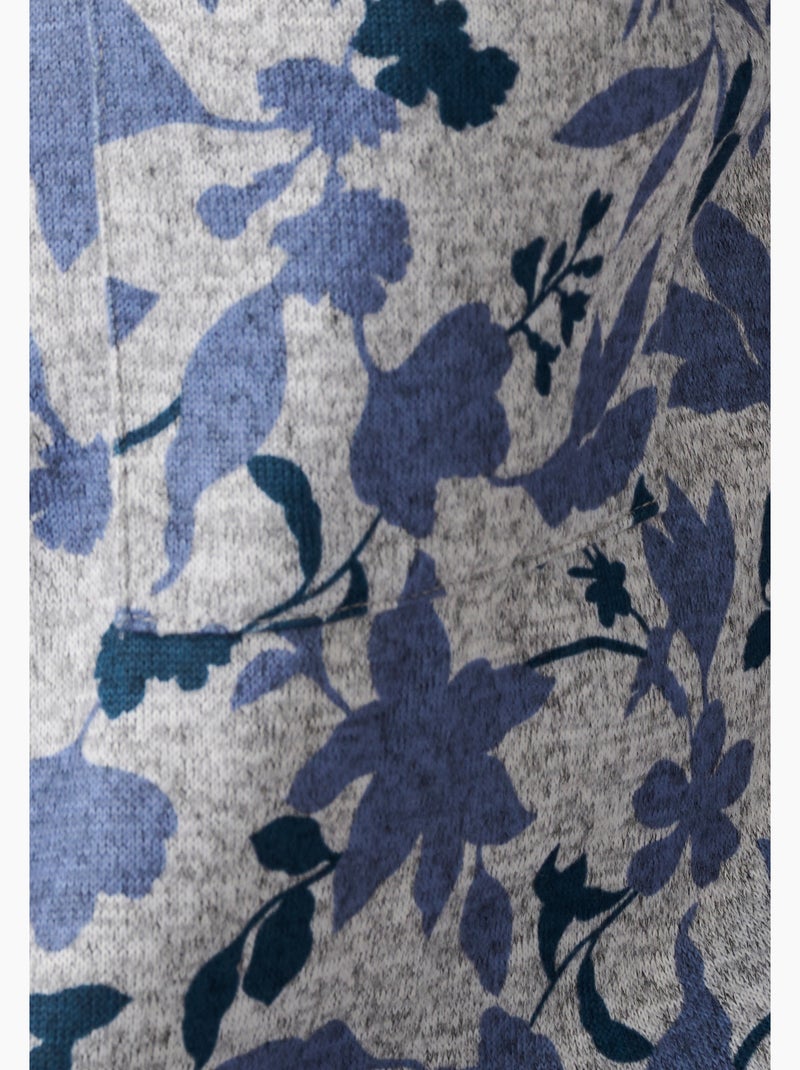 Chemisier en maille thermolactyl - damart Bleu - Kiabi