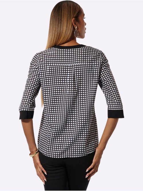 Chemisier En Polyester Recyclé - Taille Standard - Helline - Kiabi Chemisier En Polyester Recyclé - Taille Standard - Helline - Kiabi