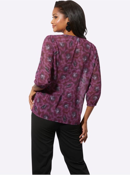 Chemisier En Polyester Recyclé - Taille Standard - Witt - Kiabi Chemisier En Polyester Recyclé - Taille Standard - Witt - Kiabi