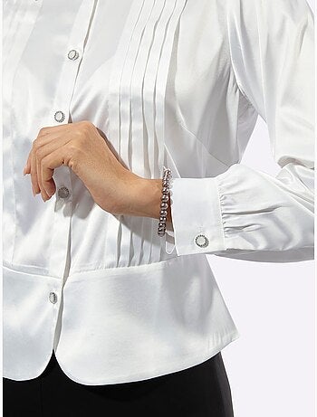 Chemisier En Satin En Polyester Recyclé - Taille Standard - Helline