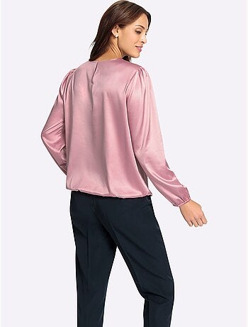 Chemisier En Satin Polyester Recyclé - Taille Standard - Witt