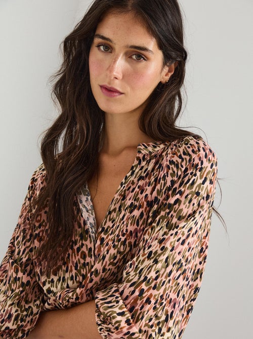 Chemisier en viscose, MO Fashion - Kiabi