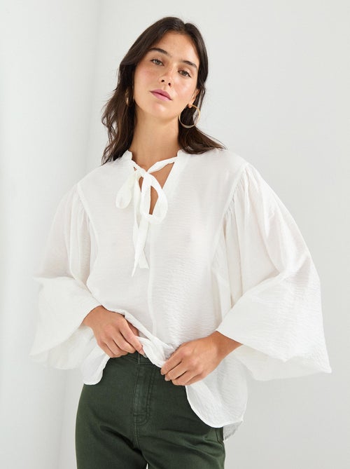 Chemisier en viscose, MO Fashion - Kiabi