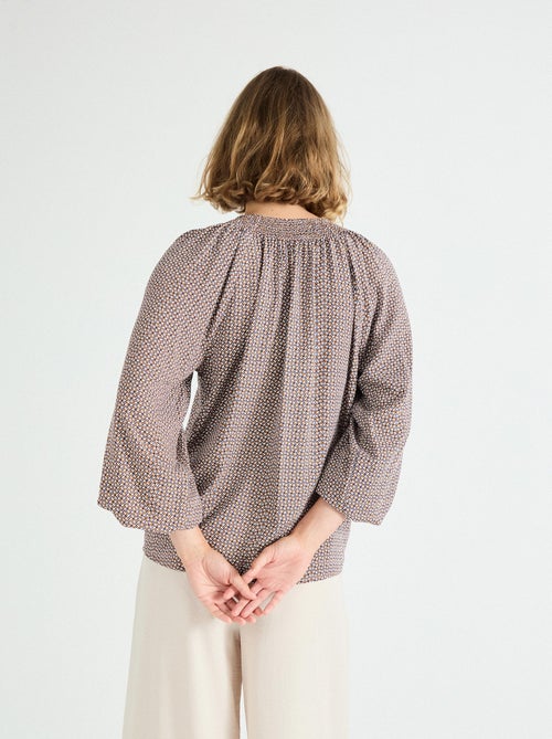 Chemisier en viscose, MO Fashion - Kiabi