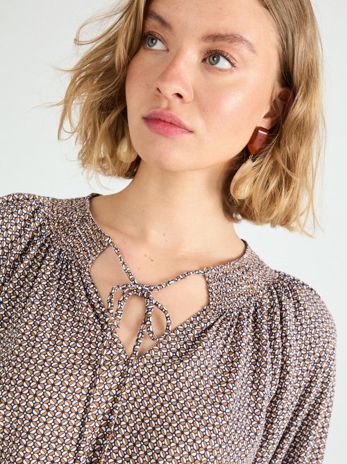 Chemisier en viscose, MO Fashion - Kiabi