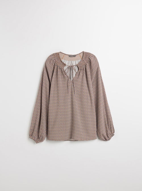 Chemisier en viscose, MO Fashion - Kiabi