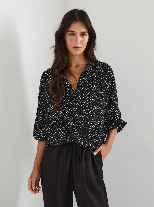 Chemisier en viscose, MO Fashion - Kiabi