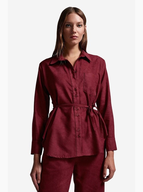 Chemisier femme ceinturé dilvin - Kiabi Chemisier femme ceinturé dilvin - Kiabi