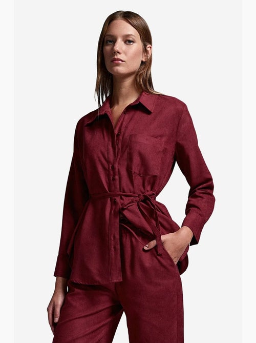 Chemisier femme ceinturé dilvin - Kiabi Chemisier femme ceinturé dilvin - Kiabi