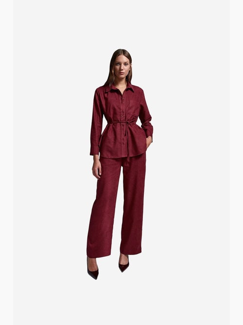 Chemisier femme ceinturé dilvin - Kiabi Chemisier femme ceinturé dilvin - Kiabi