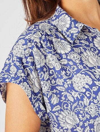 Chemisier fleuri ou rayé Climatyl - Damart