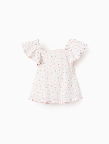Chemisier Floral en Coton