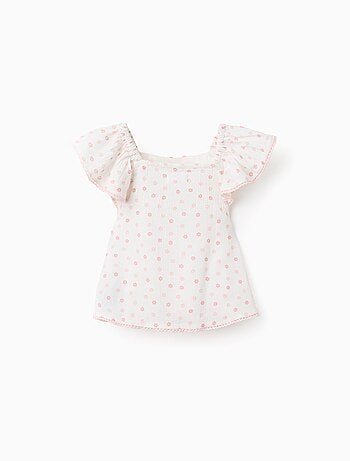 Chemisier Floral en Coton
