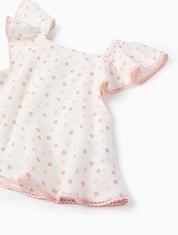 Chemisier Floral en Coton