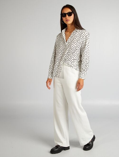 Chemises blanches femme decouvrez nos modeles Kiabi