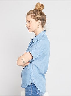 Chemisier fluide en lyocell - Kiabi