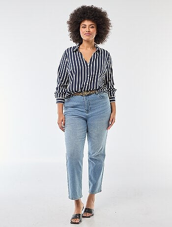 Chemisier fluide en maille crêpe