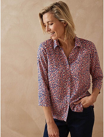 Chemisier fluide manches 3/4 - DAXON