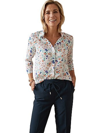 Chemisier fluide manches 3/4 - DAXON