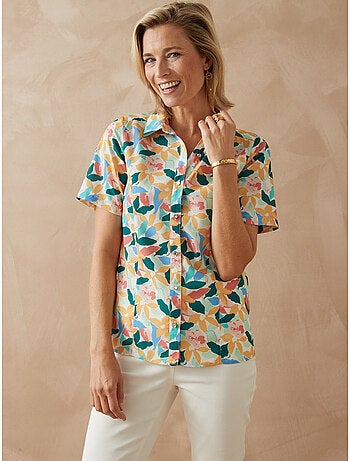 Chemisier fluide manches courtes - DAXON