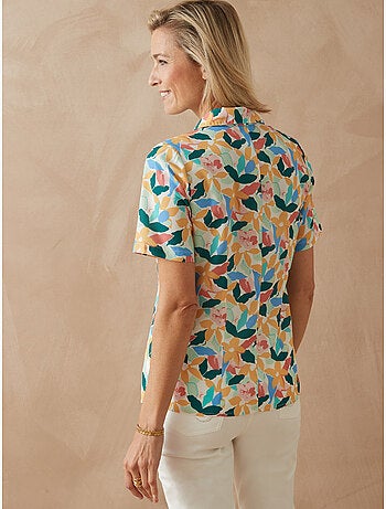 Chemisier fluide manches courtes - DAXON