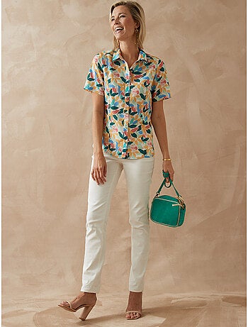 Chemisier fluide manches courtes - DAXON