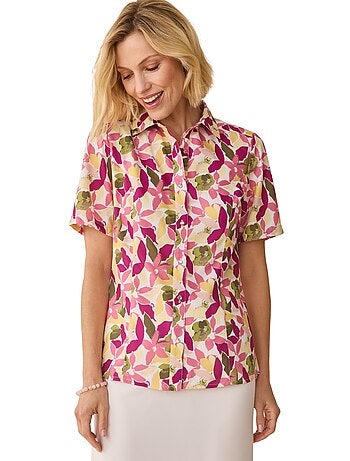 Chemisier fluide manches courtes - DAXON