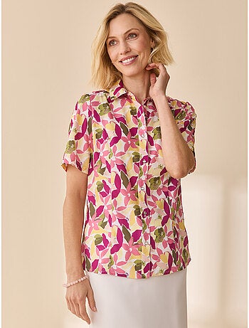 Chemisier fluide manches courtes - DAXON