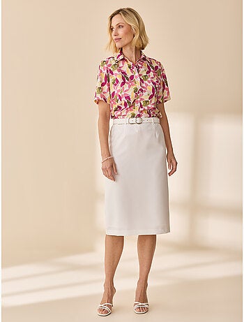 Chemisier fluide manches courtes - DAXON