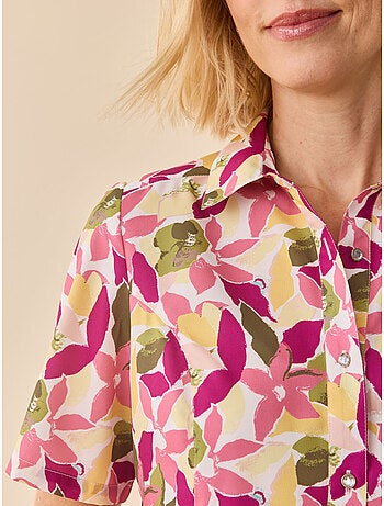 Chemisier fluide manches courtes - DAXON